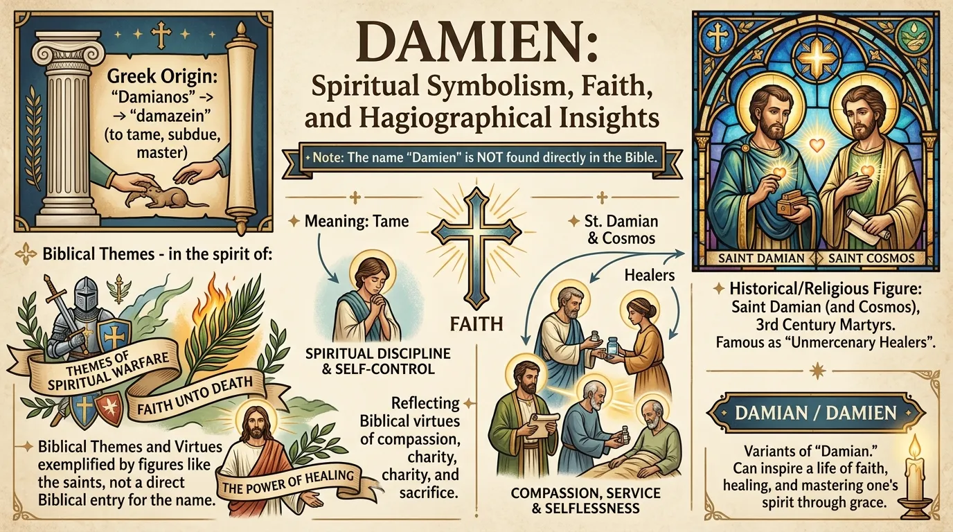 Damien Meaning in Bible