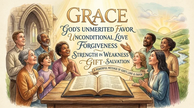Meaning of Grace in the Bible