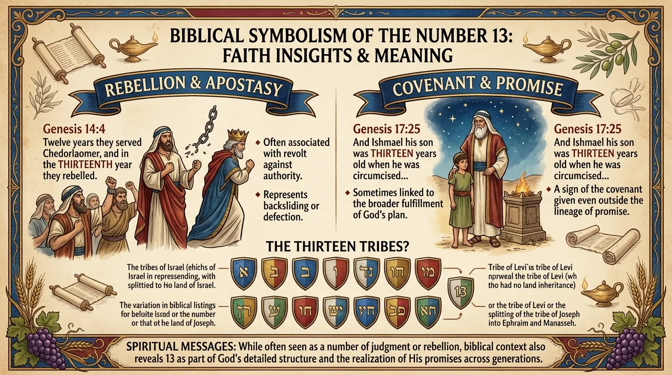 Number 13 Meaning in the Bible