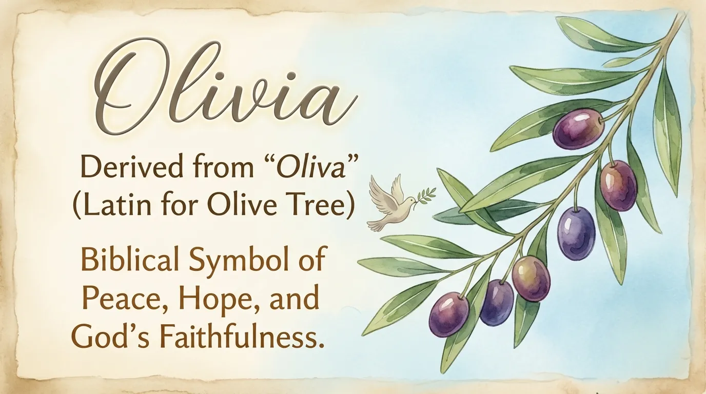 Olivia Name Meaning in Bible