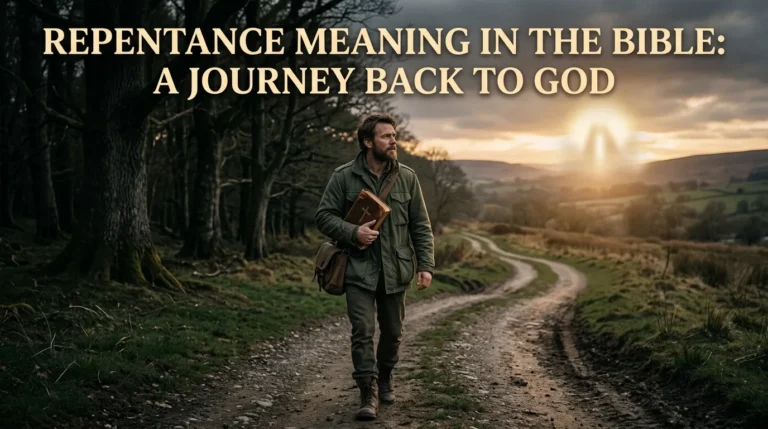 Repentance Meaning in the Bible