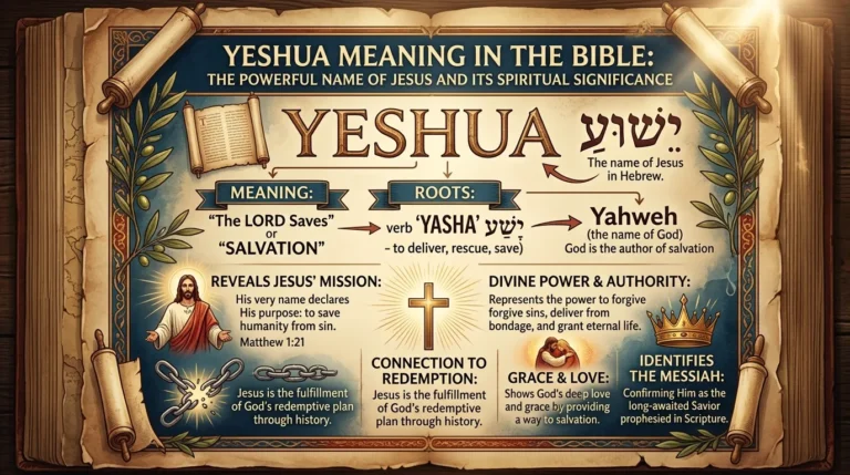 Yeshua Meaning in the Bible