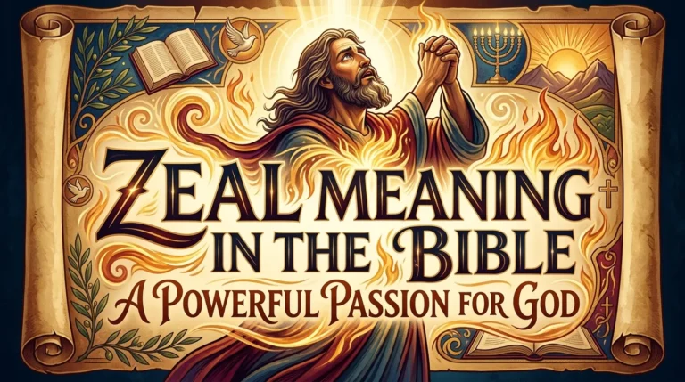 Zeal Meaning in the Bible