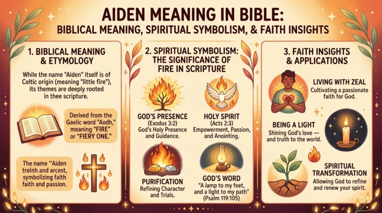 Aiden Meaning in Bible: Biblical Meaning