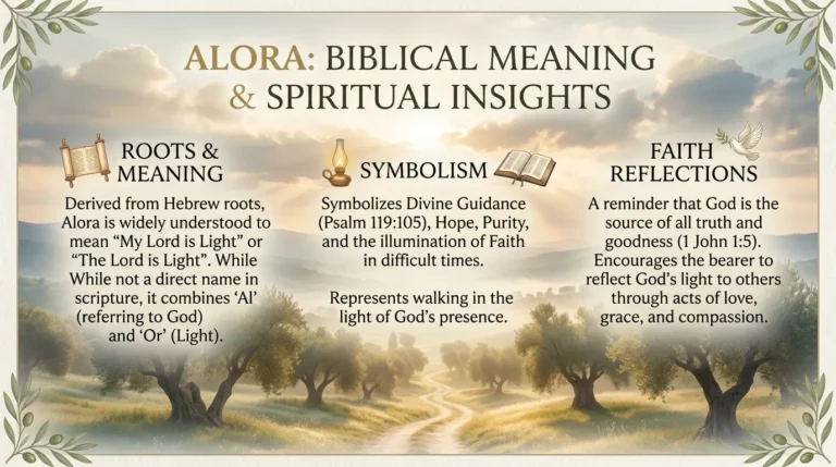 Alora Name Meaning in Bible: Biblical Meaning