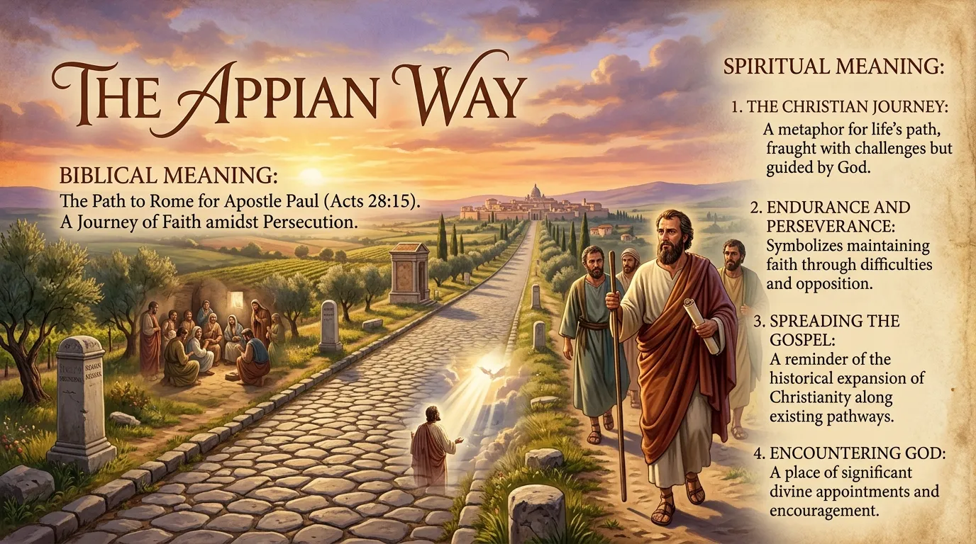 Appian Way Meaning in the Bible