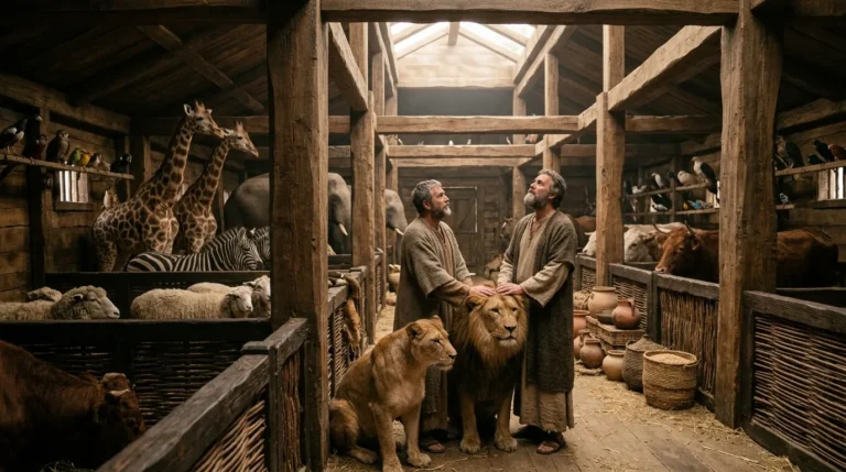 Biblical Meaning of Inside Noah’s Ark in the Bible