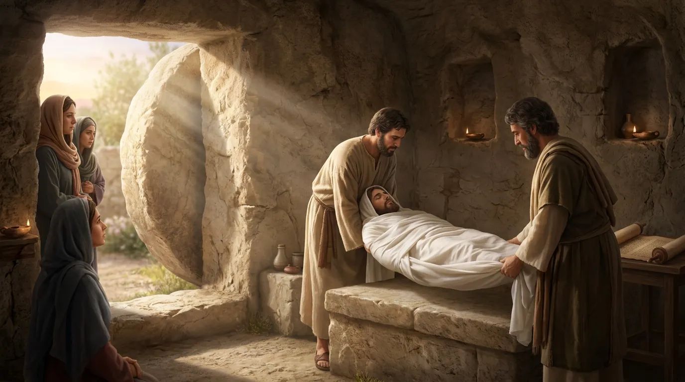 Burial of Jesus Meaning in the Bible