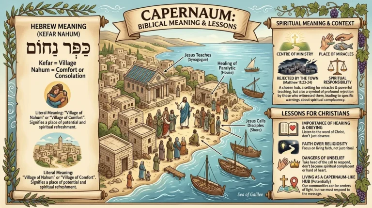 Capernaum Meaning in the Bible