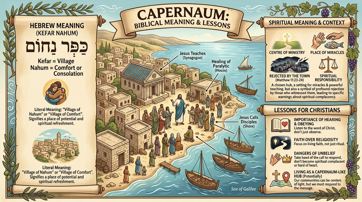 Capernaum Meaning in the Bible
