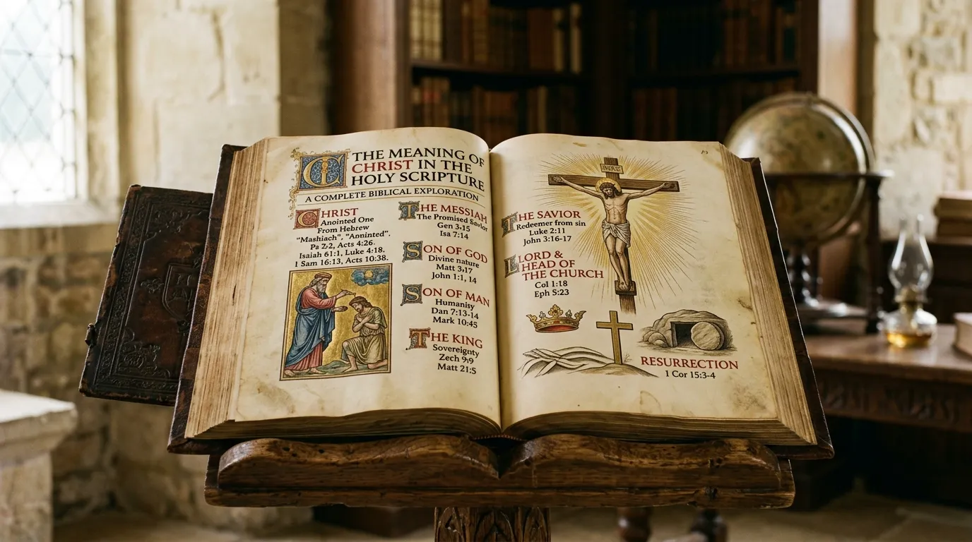 Christ Meaning in Bible: A Complete Biblical