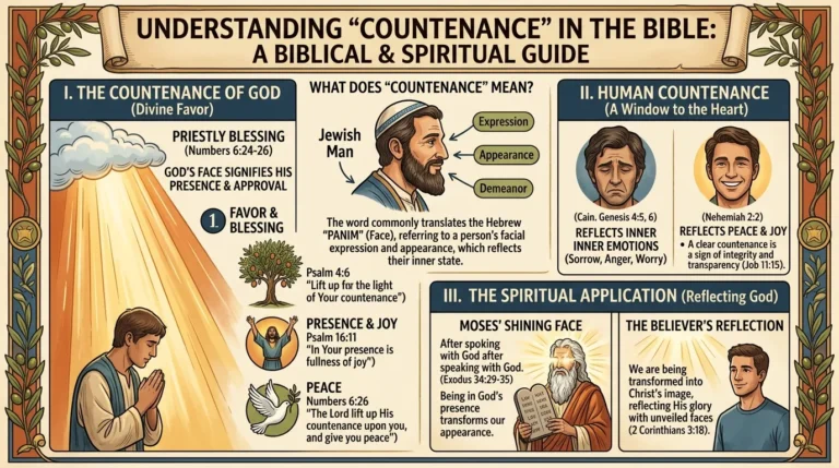 Countenance Meaning in the Bible: A Biblical and Spiritual Guide