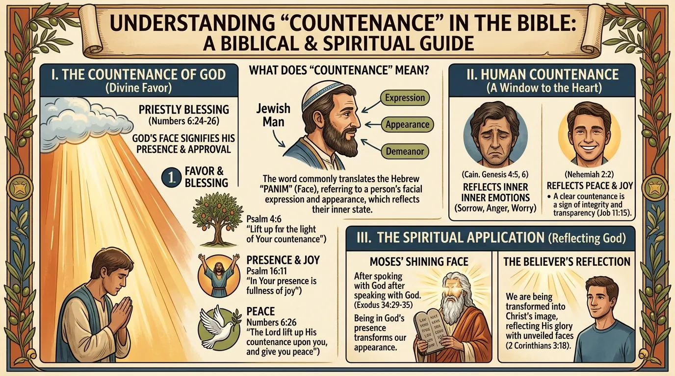 Countenance Meaning in the Bible: A Biblical and Spiritual Guide