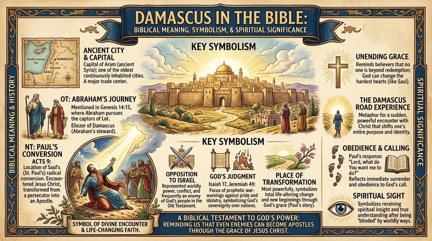 Damascus Meaning in the Bible