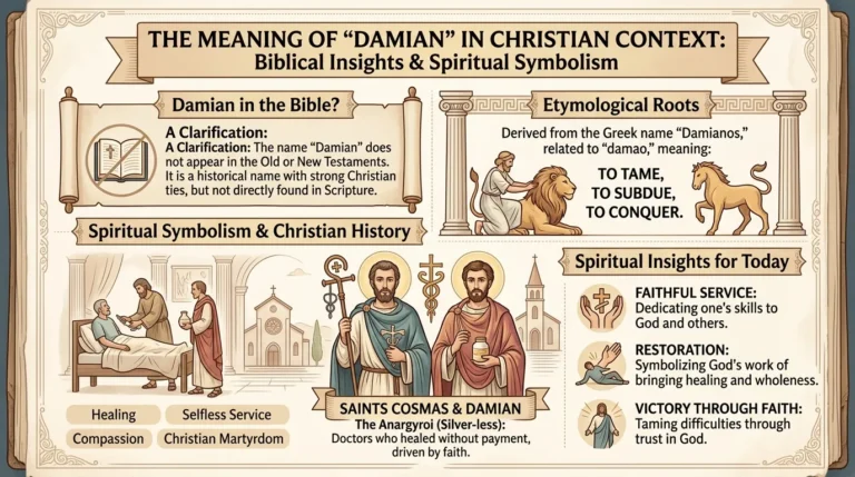 Damian Meaning in Bible