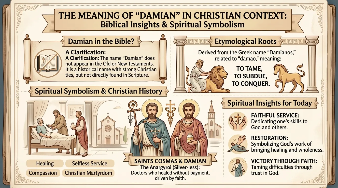 Damian Meaning in Bible