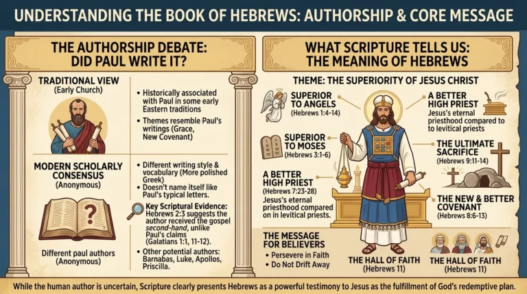 Did Paul Write Hebrews Meaning in the Bible