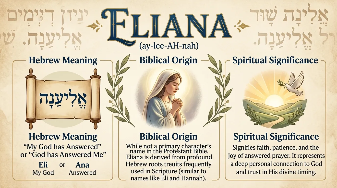 Eliana Name Meaning in Bible