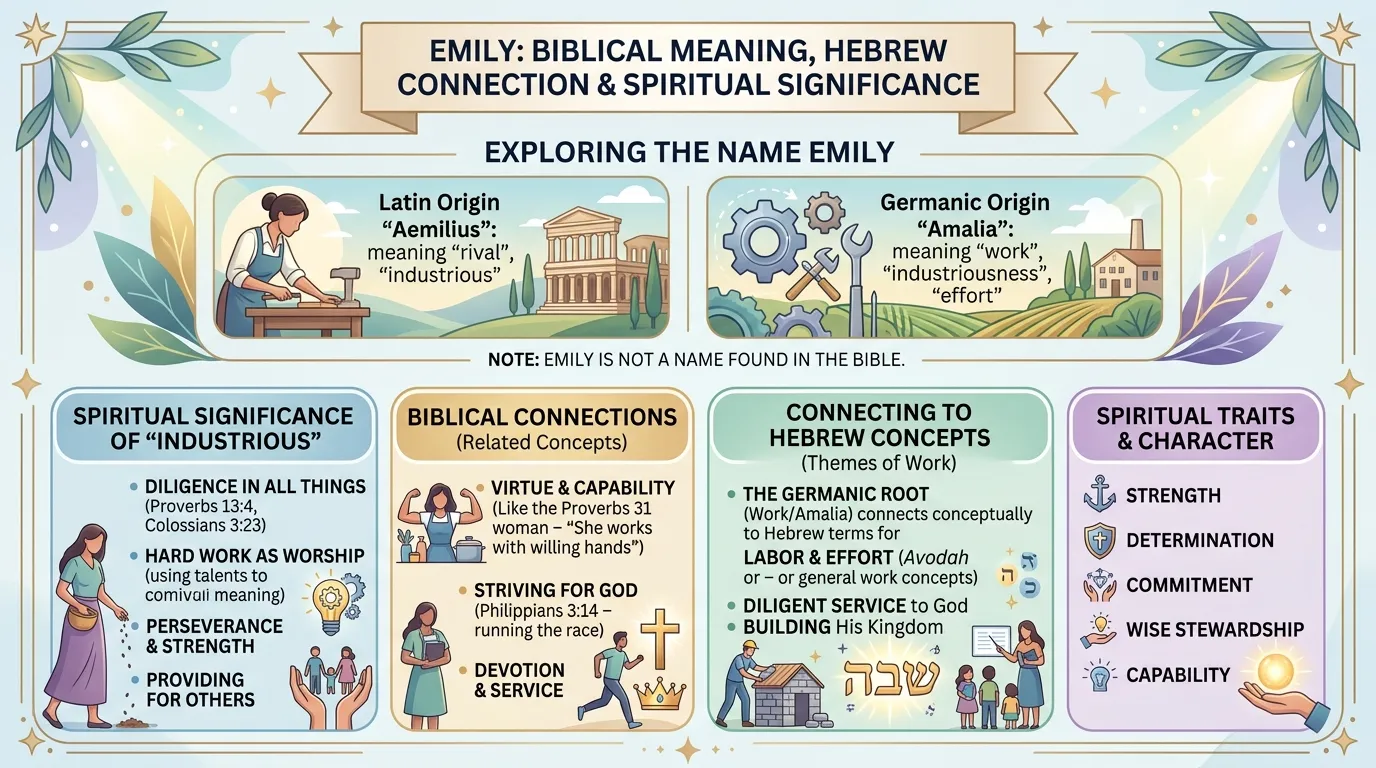 Emily Name Meaning Bible