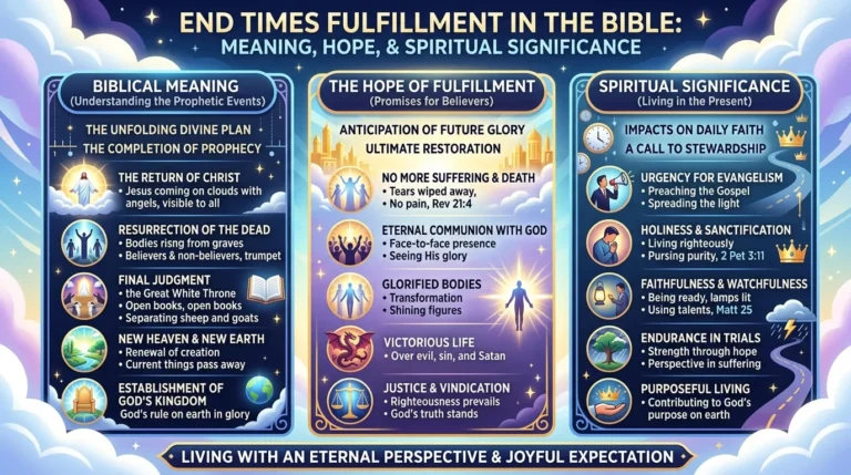 End Times Fulfillment Meaning in the Bible