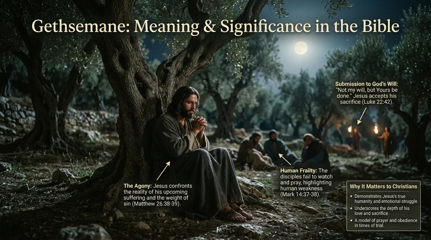 Garden of Gethsemane Meaning in the Bible
