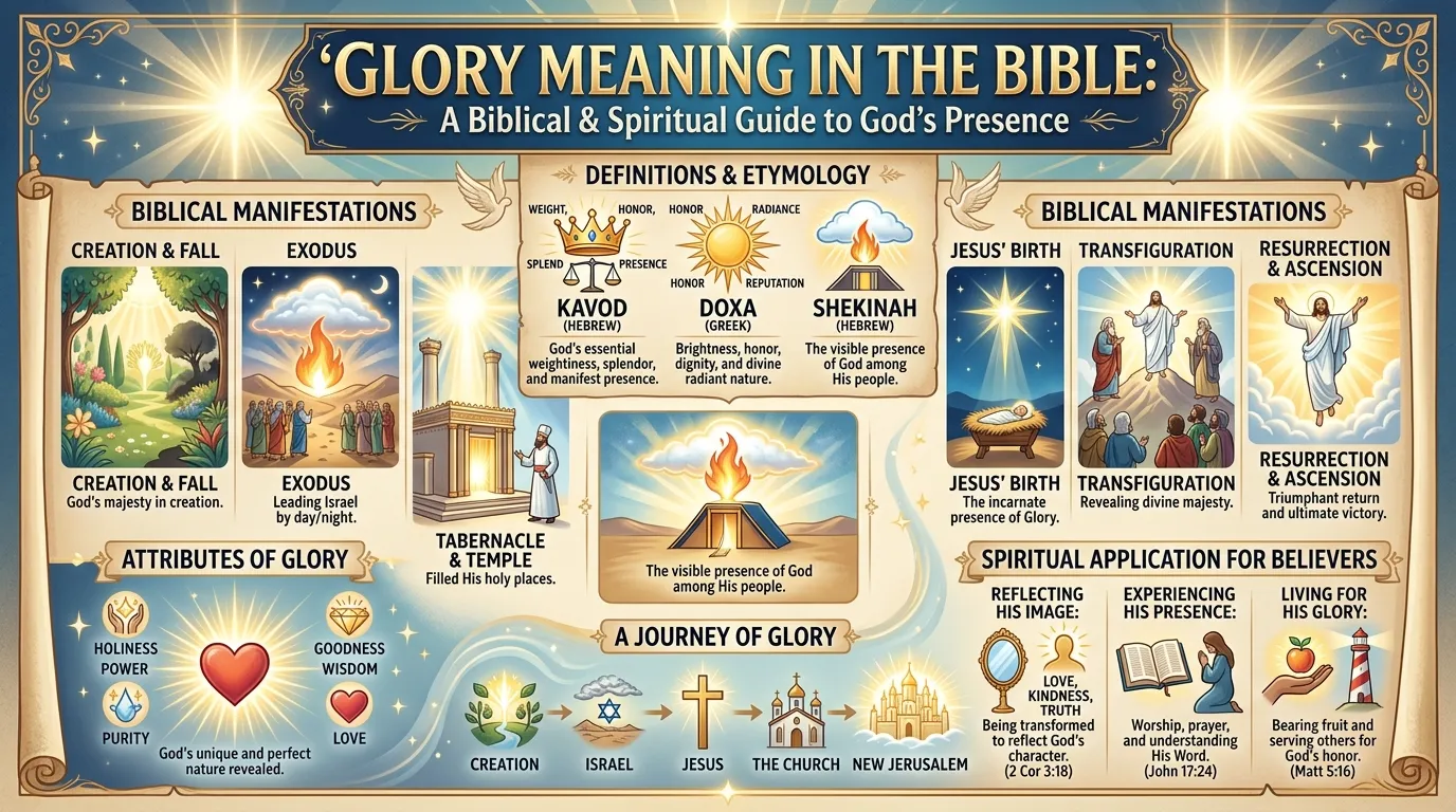 Glory Meaning in the Bible: A Biblical and Spiritual Guide