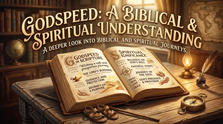 Godspeed Meaning in the Bible