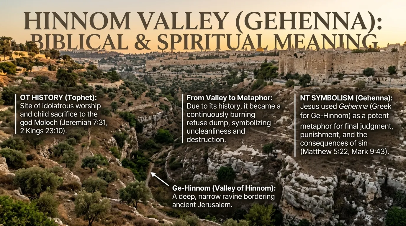 Hinnom Valley Meaning in the Bible