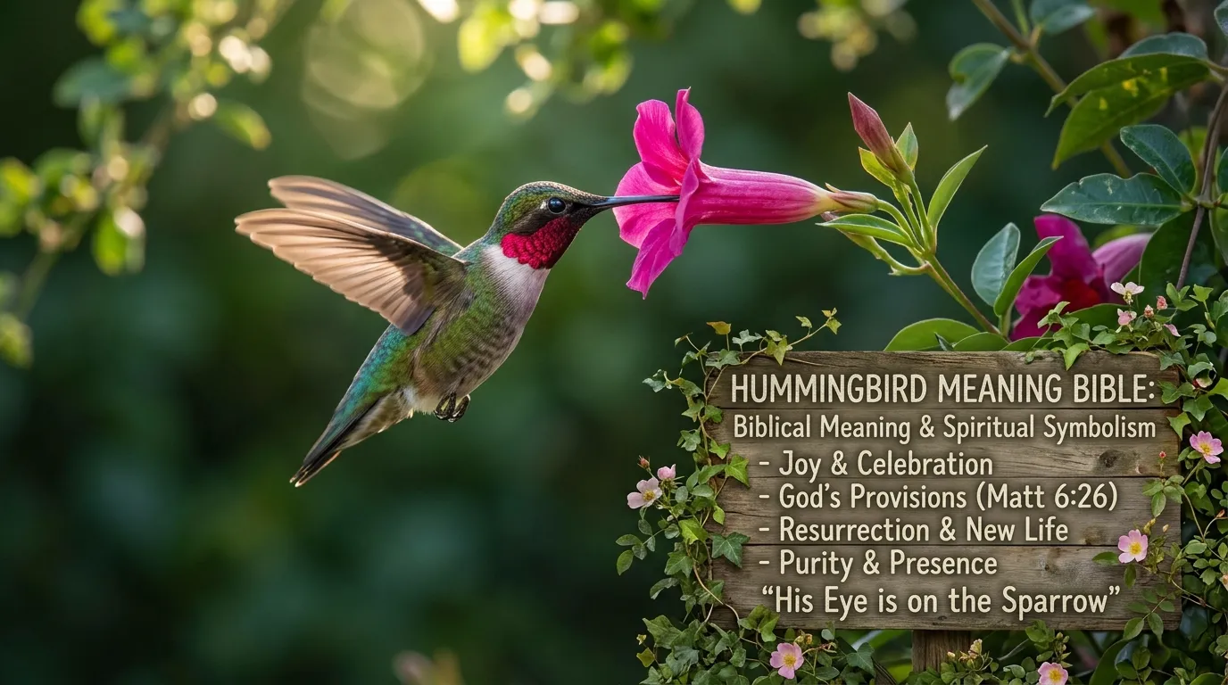 Hummingbird Meaning Bible: Biblical Meaning