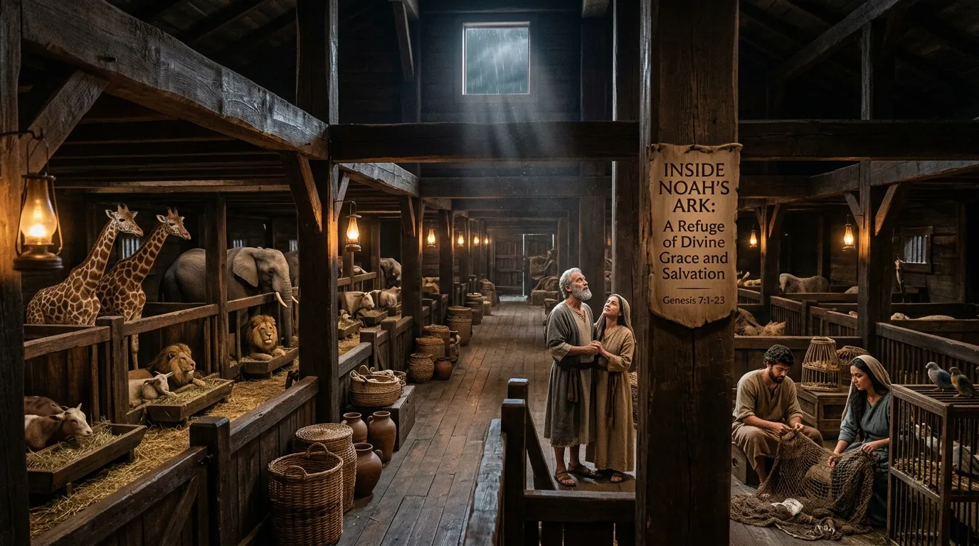 Inside Noah’s Ark Meaning in the Bible