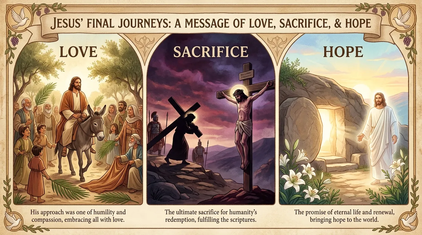 Jesus Final Journeys Meaning in the Bible
