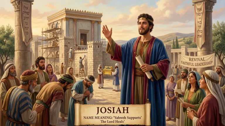 Josiah Meaning in Bible: A Name of Healing