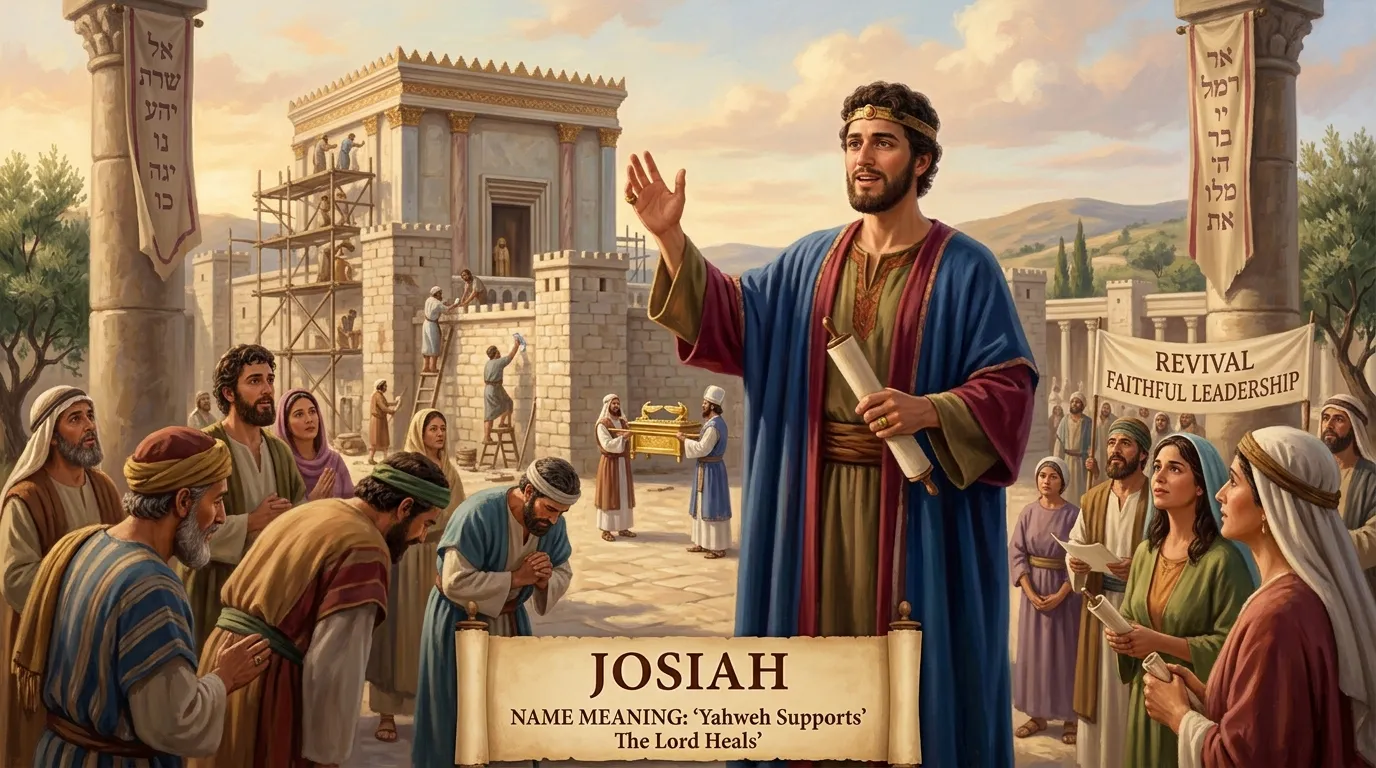 Josiah Meaning in Bible: A Name of Healing