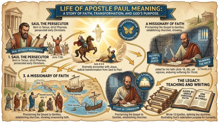 Life of Apostle Paul Meaning in the Bible