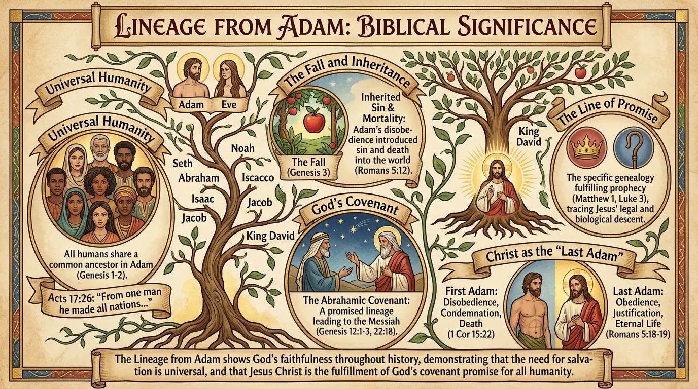 Lineage From Adam Meaning in the Bible