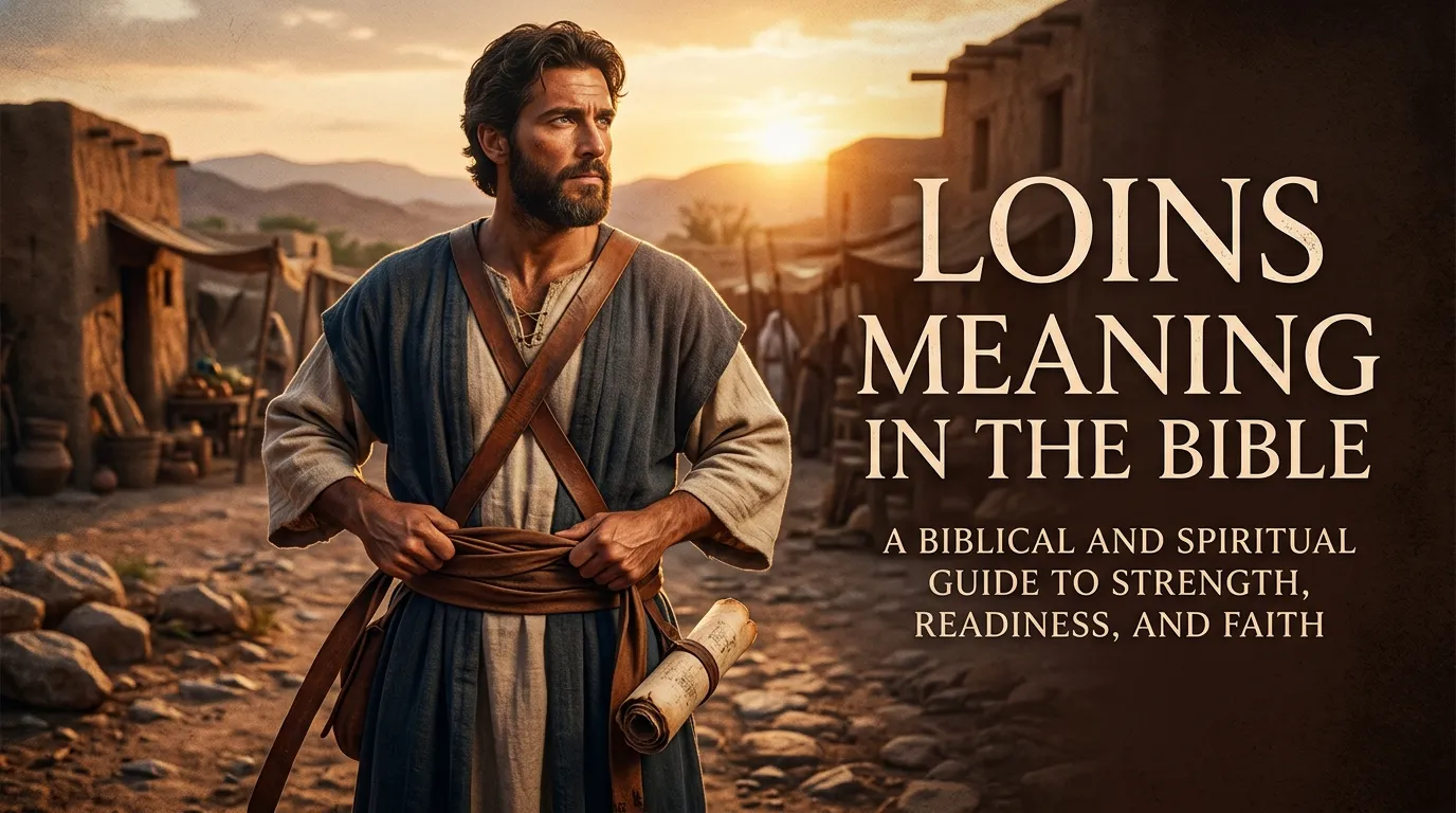 Loins Meaning in the Bible