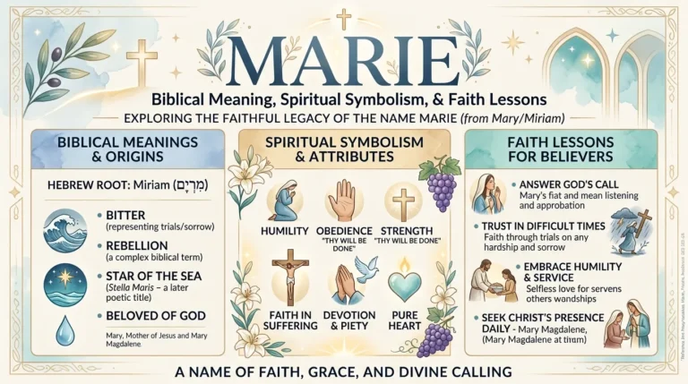 Marie Name Meaning in Bible: Biblical Meaning