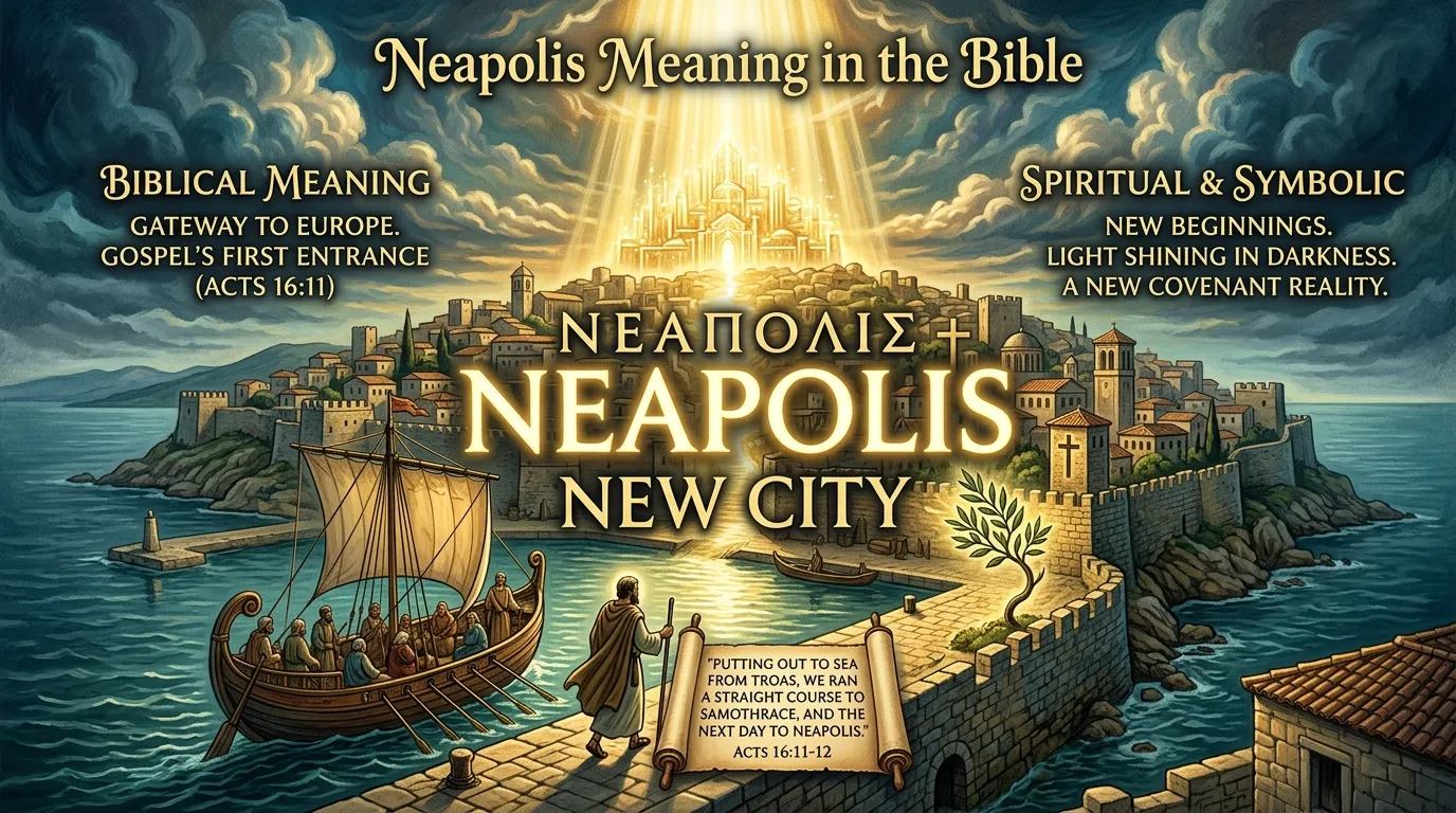 Neapolis Meaning in the Bible