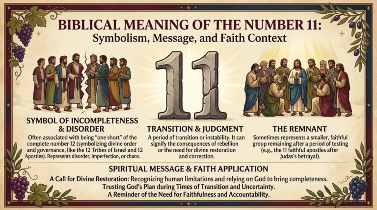 Number 11 Meaning in the Bible: Biblical Symbolism