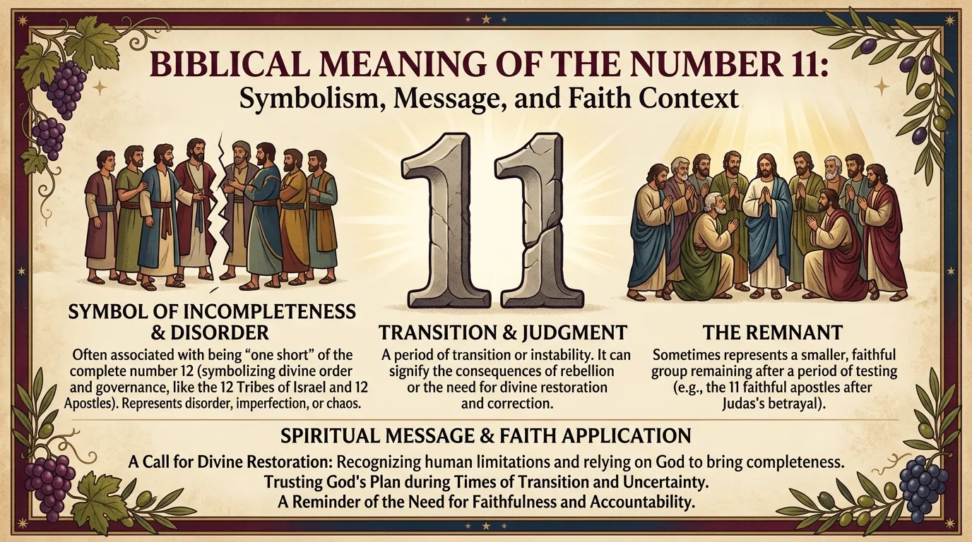 Number 11 Meaning in the Bible: Biblical Symbolism