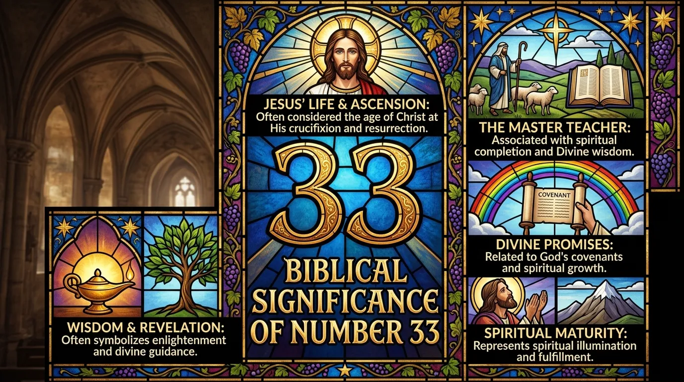 Number 33 Meaning Bible: Biblical Symbolism
