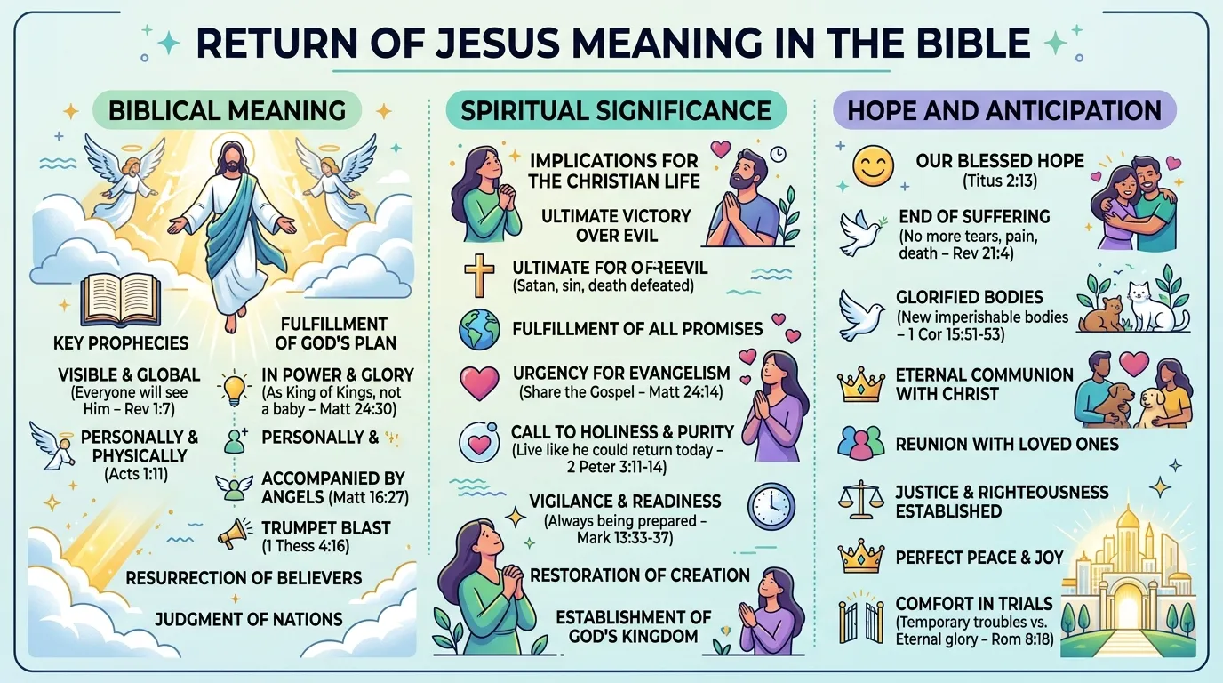Return of Jesus Meaning in the Bible