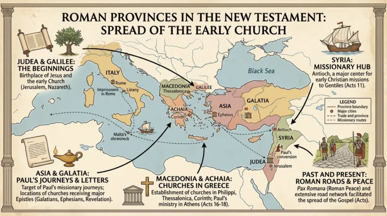 Roman Provinces in the New Testament Meaning in the Bible
