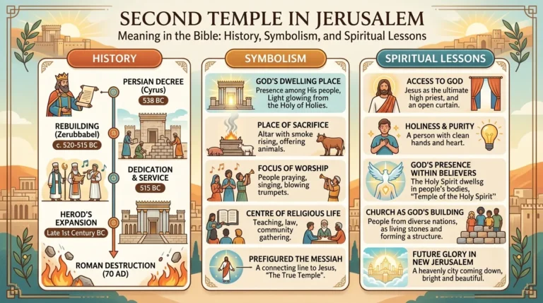 Second Temple in Jerusalem Meaning in the Bible