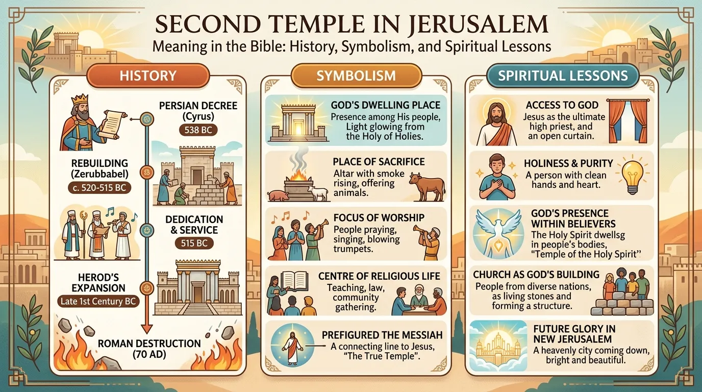 Second Temple in Jerusalem Meaning in the Bible