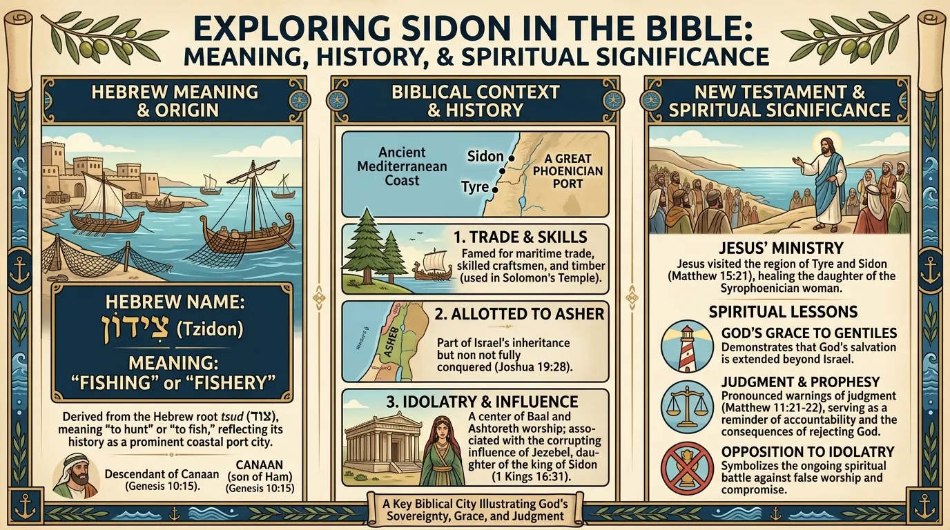 Sidon Meaning in the Bible: Biblical Meaning