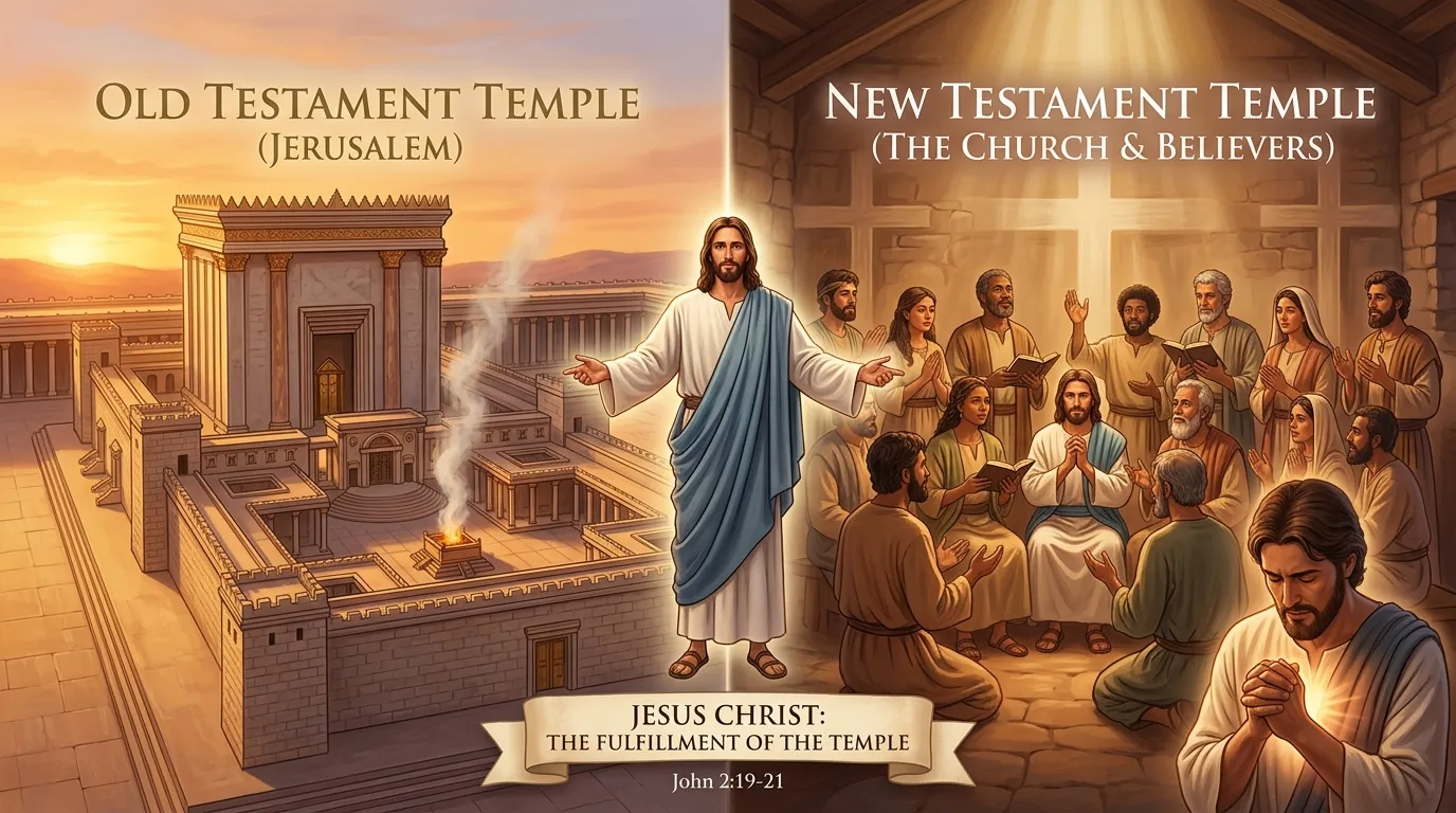 Temple in the New Testament Meaning in the Bible