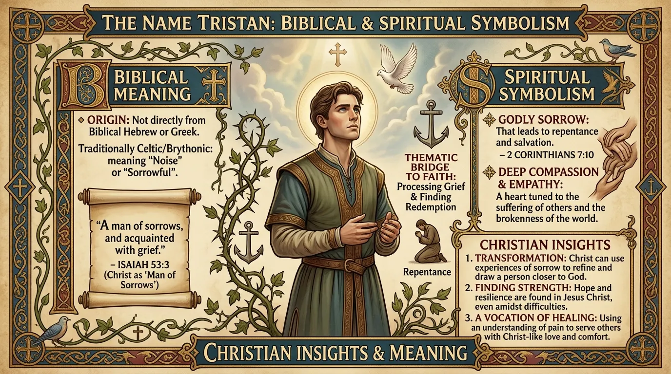 Tristan Name Meaning Bible