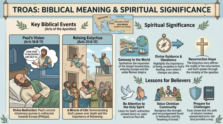 Troas Meaning in the Bible: Biblical Meaning