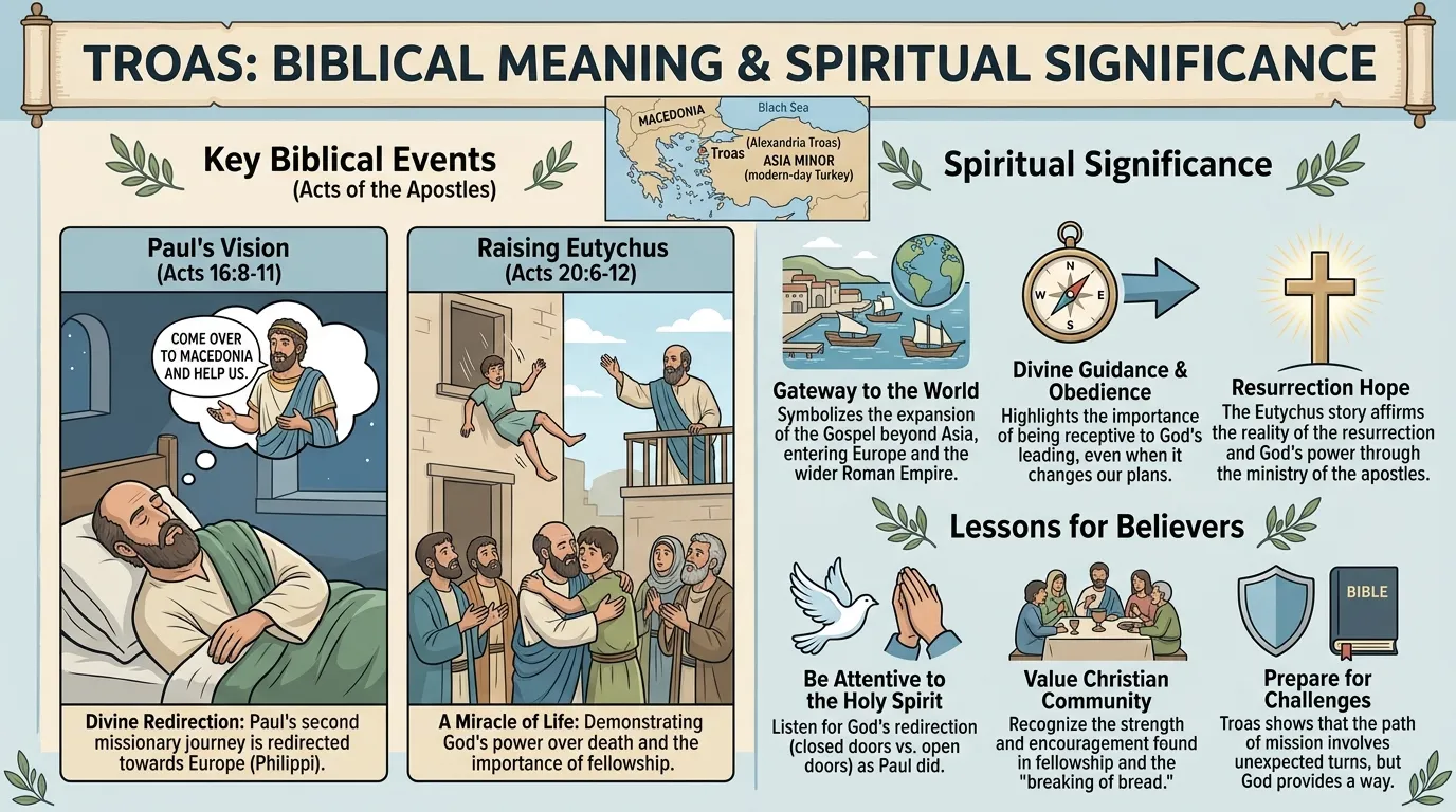 Troas Meaning in the Bible: Biblical Meaning